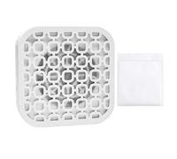 Nail Dust Collector - Manicure Duster Cleaning Tool, Rechargeable Nail Dust Extractor Featuring Powerful Suction, Salon Accessory with Compact Design, Grooming Tool for Home Commercial Party Vacation