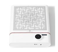 Nail Dust Collector Salon, Rechargeable Dust Extractor with Reusable Filter