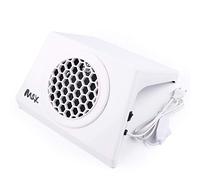 Nail Dust Vacuum Extractor Machine 100W Nail Fan Dust Collector Professional Nail Dryer Manicure Pedicure Cleaning Equipment for Acrylic Nails And Poly Nail Extention Gel,White