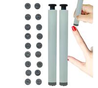 Nail Embossing Stamp - Flower Nail Stamp Pen - Portable Manicure Accessories for Home, Travel, Salon &