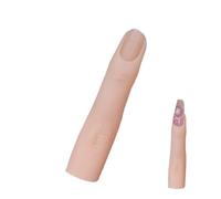 Nail Exercises - 1 * Nail Exercises | False Fingers, Soft Silicone Practice Fingers | Flexible Finger Joints for False , Fingers for Nail Practice and