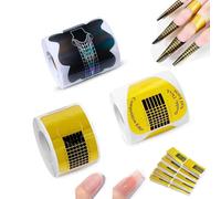 Nail Extension Builder Forms Numbered Guide Sticker Nail Forms For Gel Nails Professional Tool Manicure Use S3K7 Salon