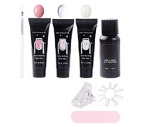 Nail Extension Gel - Acrylic Sculpted Kit Dee 15 Ml, Gel for Sculpting Nails | Professional Nail Shapes, Long Lasting Acrylic Gell Set for Home Salon, A