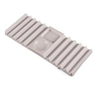 Nail Extension Molds Holder, Space-Saving, 19.6x8x1cm, Nail Tool Storage Rack, Form Holder P-Lastic Pen Stand, Easy to Clean, for Women Beginners Home Salon Daily