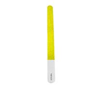 Nail File Diamond Deb Nail File Foot Dresser Stainless Steel Double Sided Diamond Dust Coating Podiatry Foot Care Instruments Professional Quality Product Chiropody File (Yellow 6")