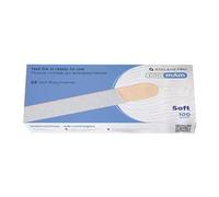 Nail File Disposable White papmAm (Soft Foam Layer) on a Wooden Base Manicure Pedicure Staleks Expert 20 100/150/180/ 240grit (25 pcs) (100 grit)