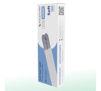 Nail File Staleks Disposable White papmAm Manicure Pedicure Nails Files on a Wooden Base Expert 22 180 grit (25 pcs)