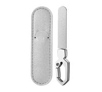 Nail Files Double Sided Manicure Pedicure Buffer with | Rough Nail File with Case for Home Bathroom Travel Spa Salon Routine Seniors Adult Men and Women