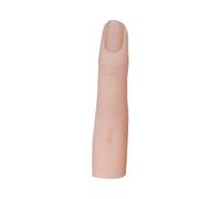 Nail Finger Exercises - Nail Practice Finger, Silicone Practice Finger Model, Manicure Nail Training Finger for Nail Practice Flexible Joints Fake Nail, Nail Practice Finger Hand for Manicure