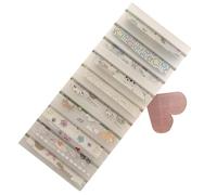 Nail Foil Storage Box - 4.13x1.77x1.5in 3D Printed Organizer, 10-Roll Capacity Transfer Paper Case, Fingernail Decal Protector | Sturdy Style Compact Travel Container for Art Students Artists