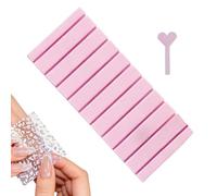 Nail Foil Transfer Box, Organizer with 10 Compartments for Manicure Tools, 3D Printed Nail Foil Roll Holder, Ideal for Home, Travel, Salon, Professionals, Women and Girls