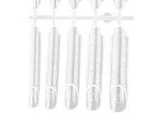 Nail Form - Different Sizes Nail Stencil Molds, Reusable Transparent Manicure Form | Girls Nails Shapes For Business Trip Home Outdoor School Girlfriend Wife Friend Sister