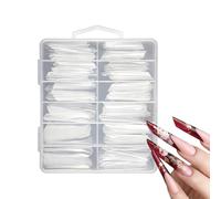 Nail Forms, Crack-Resistant Fingernails Crafting, Gel Nail Tips Forms, for Beginners to Professionals Women Girlfriend Home Salon Studio Everyday Wear