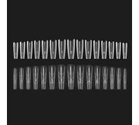 Nail Forms for Extension Translucent Crack-Resistant Fingernails Crafting