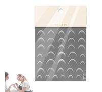 Nail French Tip Stickers,Gradient Manicure Accessories,Decorative Nail Decals | for Daily Wear Parties Weddings Holidays Date Night Vacation Special Events Home Salon Girls Ladies Wives