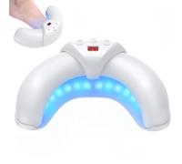 Nail Fungus Laser Device, Nail Fungus Cleaning Device for Multiple Toenails with 3 Working Times, Home Use 905nm Infrared Light + 470nm Blue Light Nail Fungus Laser Device, Safe & Reliable
