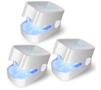 Nail Fungus Laser Device, Safe & Painless Home Anti-Fungal Therapy Tool，Dual-Targeted Light Technology for Toe & Finger Fungus, Bacteria, Mold Elimination, Pain-Free Gentle Care。 (3PCS)