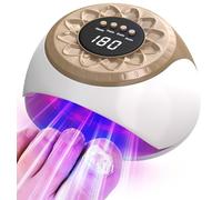 Nail Fungus Laser Extra Strength - Antifungal Nail Fungus Treatment Device For Multiple Toenails, Onychomycosis Fungus Light at Home, 42pcs*650nm+15pcs*470nm, Intelligent Sensor & Digital Display