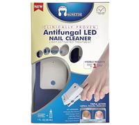 Nail Fungus Light Device, Highly Effective Blue Light to Overcome Nail Fungus Disease, Innovative Nail Fungal Fluid for Home Use, Elderly People, White-BOR-B