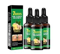 Nail Fungus Treatment, Ginger Nail Fungus Treatment,Toenail Cuticle Care Oil Care, Multi-Purpose Nail Repair for Your nails a Natural Shine (3 Pcs)