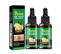 Nail Fungus Treatment, Ginger Nail Fungus Treatment,Toenail Cuticle Care Oil Care, Multi-Purpose Nail Repair for Your nails a Natural Shine (2 Pcs)