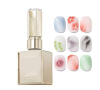 Nail Gel 15ml UV Bloom Nail Stamping | Long-Lasting Clear Blossom Fingernail Coat Base for Traveling Home Outdoor School