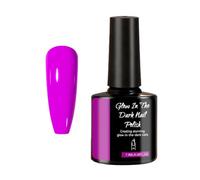 Nail Gel 7.5ml Quick Drying Highly Pigmented Glow | Coloring Gel Paint for Nails for Apartment Dorm Travel Dating Wedding Party Women Girls Adults Beginners Experts