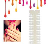 Nail Gel Color Display Cards, Practice Samples with 36 Colors for Professional Manicurists or Beginners (Self Color)