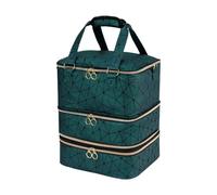 Nail Gel Organizer Case 3 Tier Nail Polish Organizer Case for Nail Art Tools