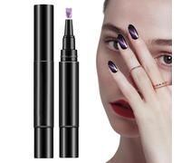 Nail Gel Pen, 1 Step Gel Nail Polish Pencil, 1 Step Nail Gel Pen, Nail Drawing Polish Marker Pen, Soak Off UV LED Nail Varnish Nail Tools, No Need Base Top Coat for Nail Decoration