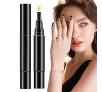Nail Gel Pen, 1 Step Gel Nail Polish Pencil, 1 Step Nail Gel Pen, Nail Drawing Polish Marker Pen, Soak Off UV LED Nail Varnish Nail Tools, No Need Base Top Coat for Nail Decoration