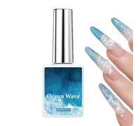 Nail Gel | Quick Dry Sea Wave Manicure Tools - High Fluidity Nail Design Paints,for Women Girls Salon Home Party Dating Wedding Photoshoot Holiday Daily