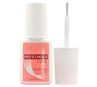 Nail Glue Extra Strong for Acrylic Nails, Super Nail Glue with Brush for Repair, Long Lasting Strong Tip Adhesive, Professional False Nails Glues for Salon & Home Use