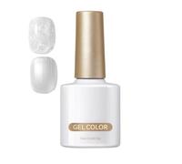 Nail Glue - Gel Nail Sculpture Tool, 10ml Pearl White Salon Wedding Shimmer