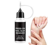 Nail Glue Remover - Liquid Fake Nail Remover, Skin Friendly Manicure Accessories, Precise Dosage | Easy to Remove without Damage for Creative Stylists, Beauty Enthusiasts and Special Brides