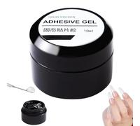 Nail Glue - Strong Solid Nail Glue Gel With Long-Lasting Hold | Reliable UV Nail Glue With Quick & Secure Application | Easy-to-Use False Nail Tips Gel For Professional &