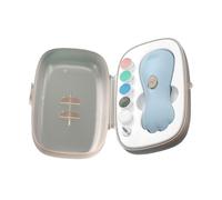 Nail Grinder for Birds - Quiet Rotating Motor, Precision File Tool, Multi-Purpose Grooming Kit, Portable Storage Case | Bird Nail Grinder Bird Nail Maintenance Parrot Finch Canary Cage Home Patio