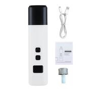 Nail Grinder for Dogs, Rechargeable Pet Trimmer, Low-Noise Grooming Tool, Safe and Precise Paw File, LED Light Nail for Pets, Gentle Electric Toenail Grinder for Families