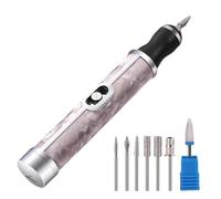 Nail Grinder Human, Professional Toenail Sander Thick Nails, Cordless 4-Speed Electric Nail File, Precision Shaping Polishing Tool for Acrylic Removal, Edge Smoothing, Grinding, Nursing, Peeling