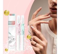 Nail Growth Oil Pen for Stronger Healthier Cuticles and Enhanced Shine Advanced 4ML Nourishing Formula (White, 12.5 * 3.6cm)