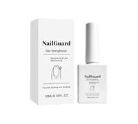 Nail Guard, Nail Hardener Nails Growth, Nails Strengthening Cream for Faster Growth, 2-in-1 Quick Dry Manicure Base Coat, Achieve Stronger, Healthier Nails, White Odorless，1PC