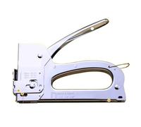 Nail Gun Multifunction 5-in-1 Staple Metal ABS Furniture Stapler Manual Hand Nailer Powerful Shot(Metal 3in1-LA148103)