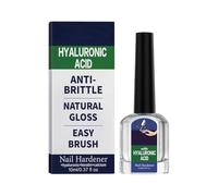 Nail Hardener & Strengthener - 2×11ml NailHardener Extra Strong And Growth,Intense Moisture Anti-Brittle Daily Care,Hyaluronic Acid Nail Care With VitaminE & Jojoba Oil, For DamagedNail
