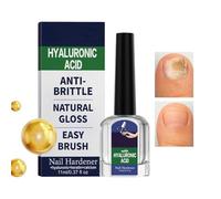 Nail Hardener & Strengthener,Hyaluronic Acid Nail Care Solution, Intense Hydration With Hyaluronic Acid & Calcium, Anti-Brittle Daily Care, Reduces Brittleness And Promotes Healthy Growth