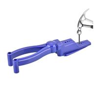 Nail Holder for Hammering - Protect Hand Tools Carpenter Tools Nail Setter Plastic Pliers Holder Nail Punch Set for Assorted Nails Tools & Home Improvement
