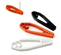 Nail Holder Set, Portable Screw Fixing Tools and Plastic Pliers, Nail-Holding Clamp for Woodworking DIY, Finger Protection, 3 Pieces