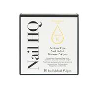 Nail HQ Acetone Free Nail Polish Remover Wipes 10 pcs
