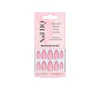 Nail HQ Almond Blush Pink Acrylic Nails (24 Pieces)