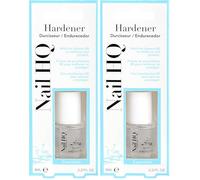 NAIL HQ Essentials Nail Hardener 8ml, Clear, Gel, Pro Vitamin B5 Formula, Cruelty-Free & Vegan Friendly, Nail Hardner Treatment (Pack of 2)