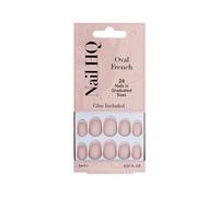Nail HQ Oval French